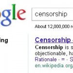 Google Censorship