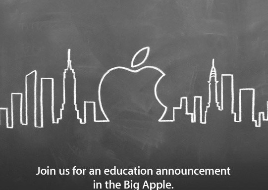 Join us for an education announcement in the Big Apple