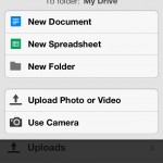 It's true! I can upload files and edit spreadsheets on my iPhone and iPad in Google Drive!
