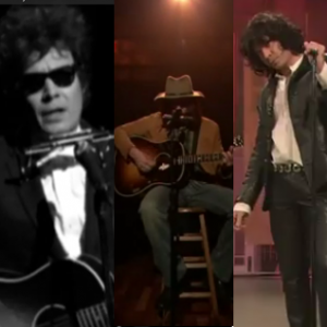 Jimmy Fallon Performs TV Theme Songs as Bob Dylan, Neil Young and Jim Morrison