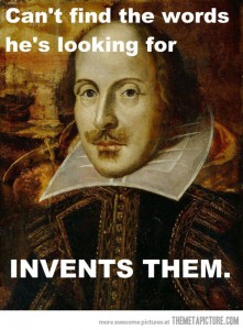 Shakespeare Invents Words