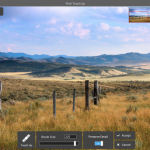 The photo editing app, Pixlr shown working as a packaged Chrome app.