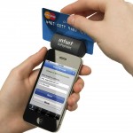 Intuit, makers of Quicken and QuickBooks, also makes the GoPayment credit card reader.

Image credit: Intuit