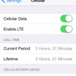 You can see your iPhone usage under the "Cellular" menu in the Settings app.Image credit: Annie Black / WJCT
