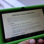 Most mobile devices also require you to agree to an End User License Agreement before you can use them. Photo credit: Wayan Vota/Flickr